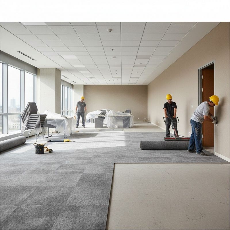 Our team working on Flooring Service projects in Pittsburgh, PA