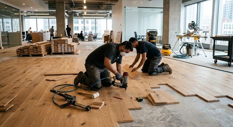 Commercial Hardwood Service in Ambridge, PA