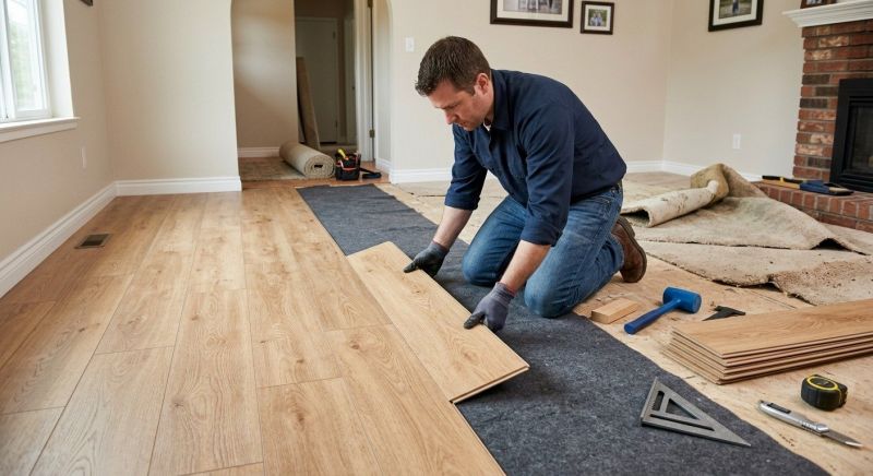 Laminate Floor Remodeling in Pittsburgh, PA