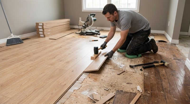 Laminate Floor Remodeling in Pittsburgh, PA