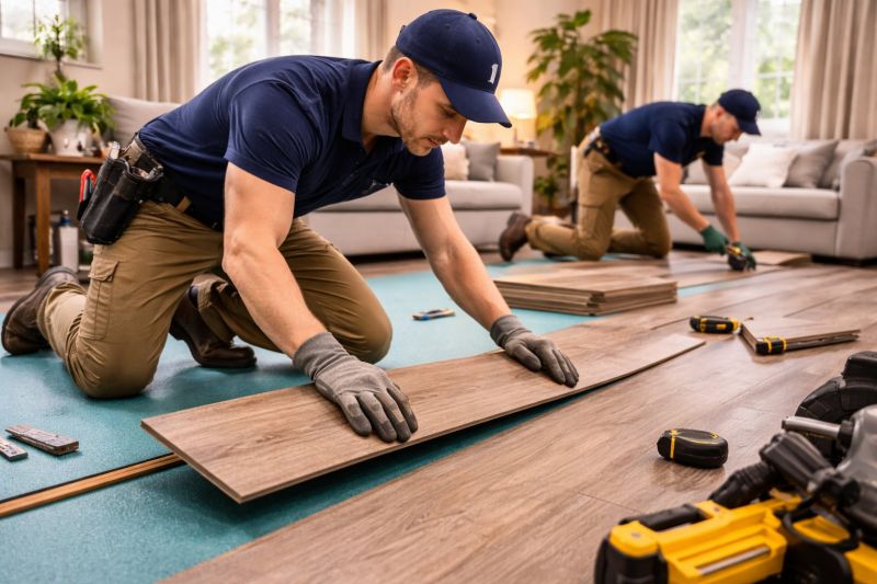 Laminate Floor Replacement in Harrison City, PA