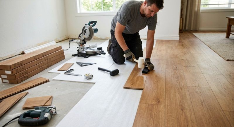 Laminate Floor Replacement in Mc Donald, PA