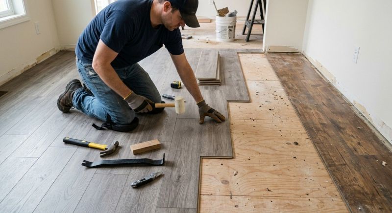 Laminate Floor Replacement in Wexford, PA