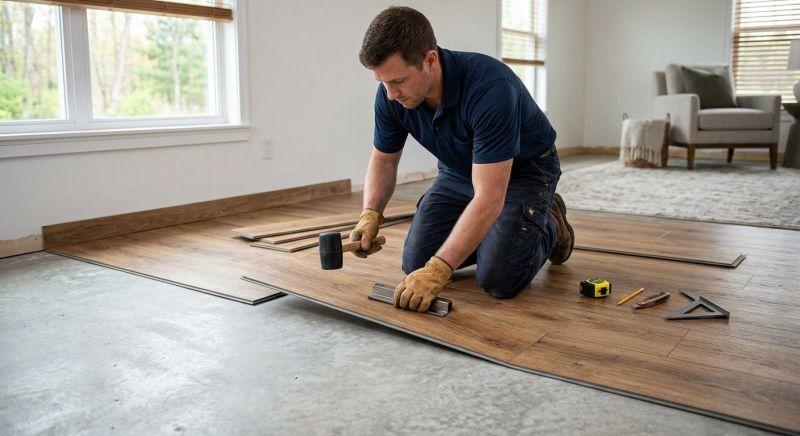 Luxury Vinyl Tile Installation in Irwin, PA