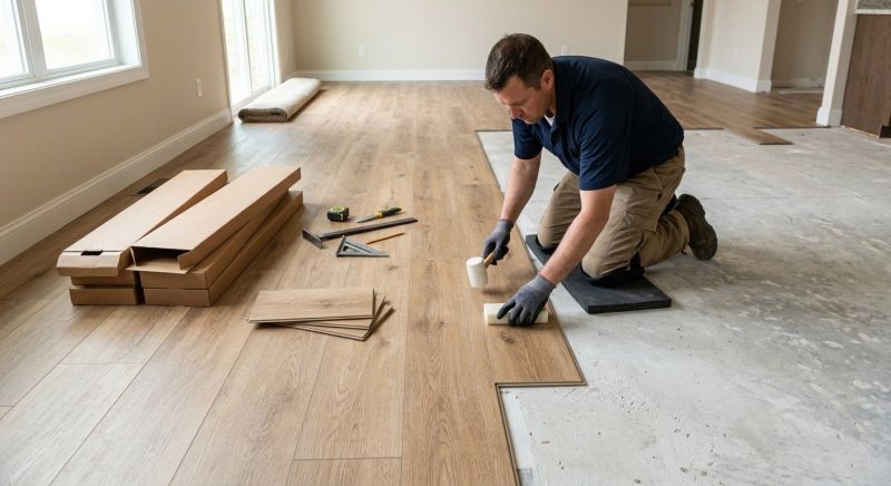 Luxury Vinyl Tile Installation in Mars, PA