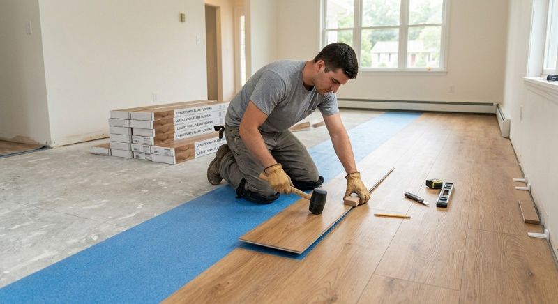 Lvt Flooring Installation in Butler County, PA