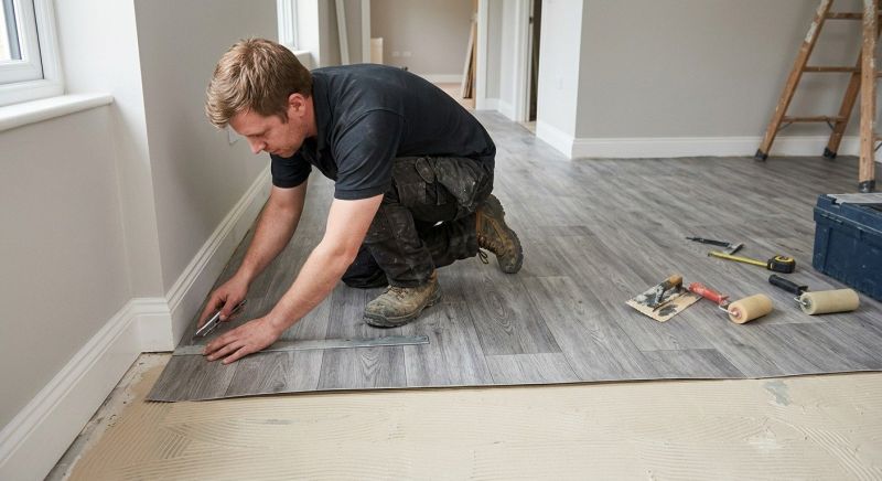 Sheet Flooring Installation in Harmony, PA