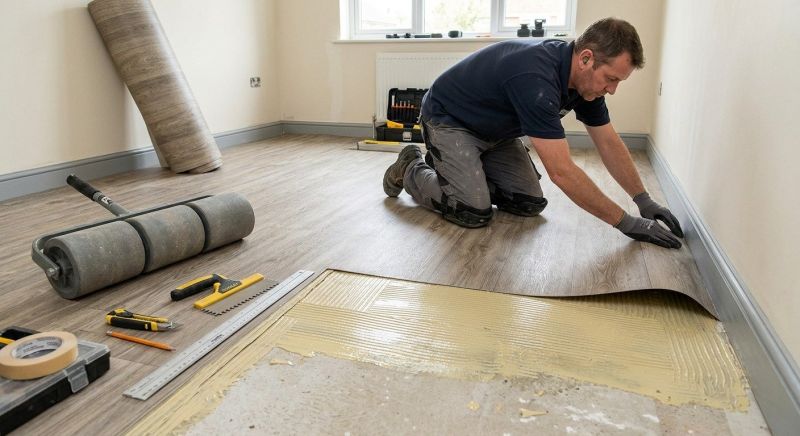 Sheet Vinyl Installation in Glenshaw, PA