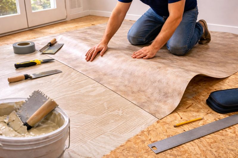 Sheet Vinyl Installation in Venetia, PA