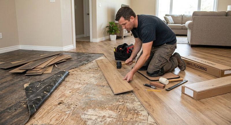 Vinyl Floor Replacement in Pittsburgh, PA